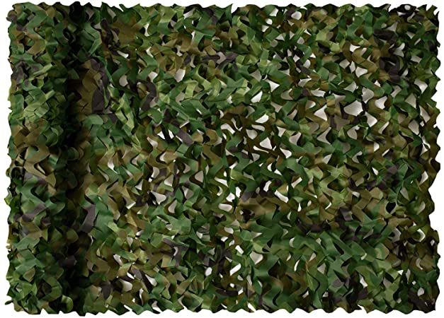 Camouflage Netting Army Camo Net for Hunting Military Theme Shooting Decoration Sunshade Camping and Building Shelters