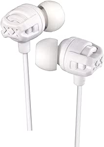 JVC HAFX103MW Xtreme Xplosives Series Headphone with remote and Mic White (HAFX103W)