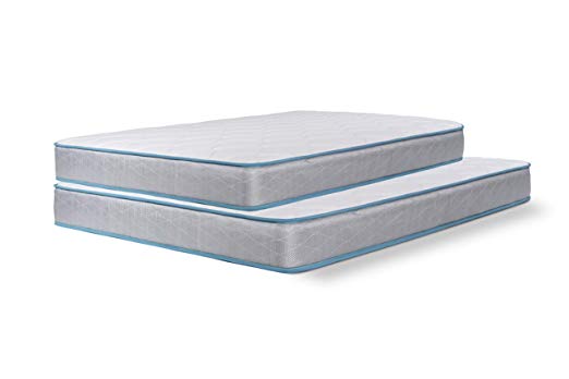 Dreamfoam Bedding Slumber Essentials Premium Foam 7-Inch Mattresses, Twin/Full Pack