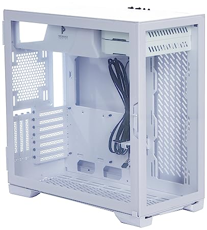 Antec P120 Crystal White Mid Tower Gaming Cabinet Support E-ATX, ATX, M-ATX, ITX Motherboard with Tempered Glass Side Panel