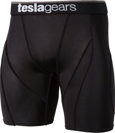 Tesla Men's Cool Dry Compression Baselayer Shorts Pants Capri Tights S17