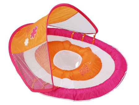 SwimWays Baby Spring Float Sun Canopy (Pink)