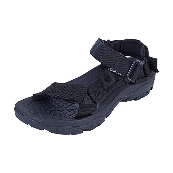 Colgo Men's Sport Sandals Comfort Classic Athletic Hiking Sandals with Arch Support Outdoor Wading Beach Water Shoes