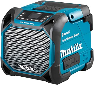 Makita DMR203 Li-ion 10-8V/12V Max CXT / 14.4V /18V LXT Job Site Speaker with Bluetooth - Batteries and Charger Not Included