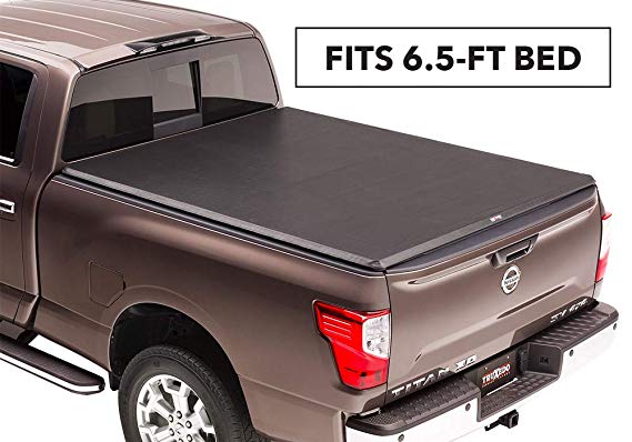TruXedo TruXport Soft Roll Up Truck Bed Tonneau Cover | 288601 | fits 04-15 Nissan Titan w/o Track System 6'6" bed