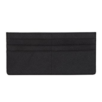 Women's Credit Card Slim Leather Wallet Zipper Pocket Purse for Clutch Bag