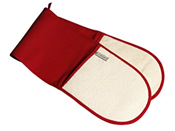 Le Creuset Textiles Double Oven Glove - Red