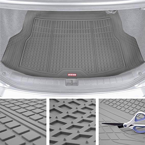 Motor Trend Premium FlexTough All-Protection Cargo Mat Liner – w/Traction Grips & Fresh Design