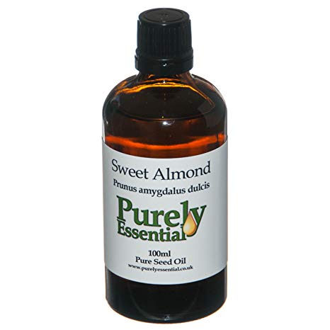 Carrier Oils - Sweet Almond Carrier Oil 100ml Certified 100% Pure Aromatherapy