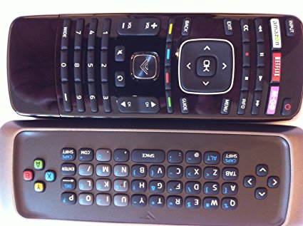 VIZIO XRT302 KE Internet Qwerty Keyboard Remote for Select VIZIO TV'S