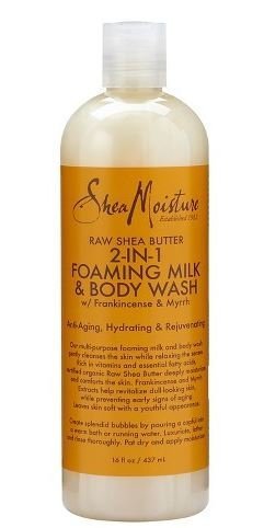 SheaMoisture Raw Shea Butter 2-in-1 Foaming Milk & Body Wash - 16 oz