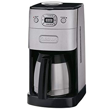 Cuisinart DGB-650C 10Cup Grind and Brew Thermal Automatic Coffeemaker Silver/Black