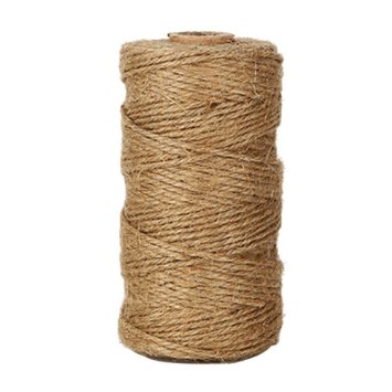Jmkcoz 300 Feet Natural Jute Twine Arts Crafts Twine Industrial Gift Packing Materials Bakers Twine Durable Natural Twine