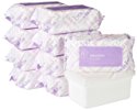 Amazon Elements Baby Wipes, Sensitive, Resealable Packs with Tub, 720 Count