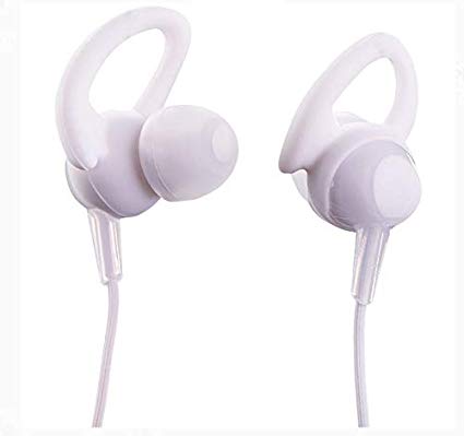 ONN Bluetooth in-Ear Headphones with Built-in Microphone (White)