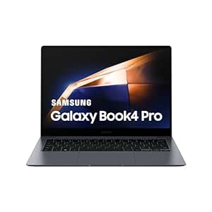 Samsung Galaxy Book4 Pro | Intel Evo Core Ultra 7 155H | Built-in AI | 14" (35.56cm) Touchscreen Dynamic AMOLED 2X 120Hz| 500 Nits (16GB/512GB SSD/Intel Arc/Win11/MSO'21/Gray/1.23kg)