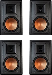 Klipsch R-5800-W II in-Wall Speakers - White (4 Speakers)