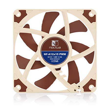 Noctua NF-A12x15 PWM premium-quality quiet slim 120mm fan