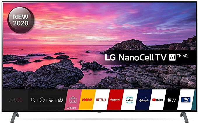 LG Electronics Uk Ltd. 55NANO906NA 55inch NanoCell 4K HDR LED SMART TV WiFi Dolby Atmos