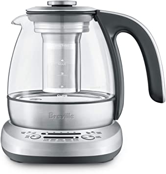 Breville BTM500 Smart Tea Infuser Compact, Brushed Stainless Steel