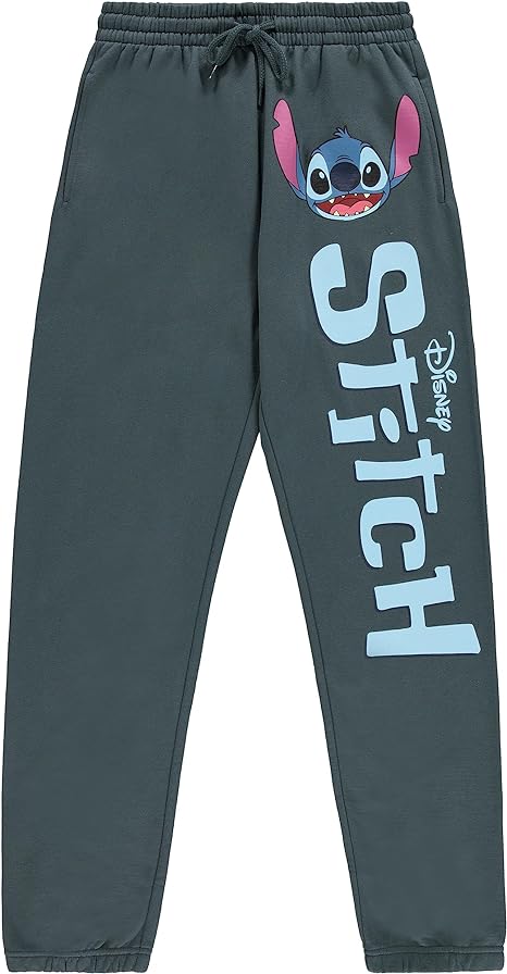 Disney Ladies Lilo and Stitch Joggers - Lilo and Stitch Varsity Athletic Jogger Sweatpants Lilo and Stitch Sweatpants