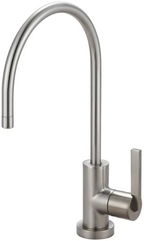 KINGSTON Brass Gourmetier KS8198CTL Continental Single Handle Water Filtration Faucet, Satin Nickel