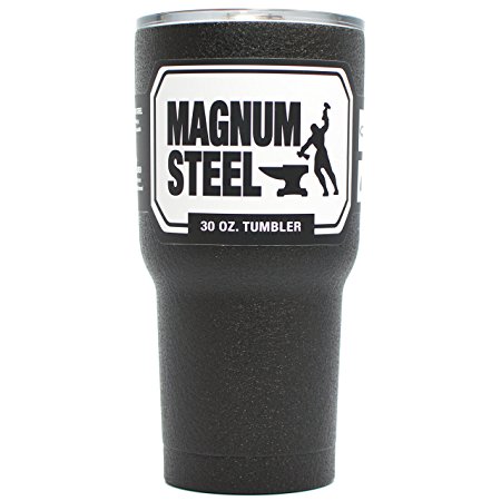 30 oz Tumbler | Jet Black | Double Wall Vacuum Insulated Stainless Steel