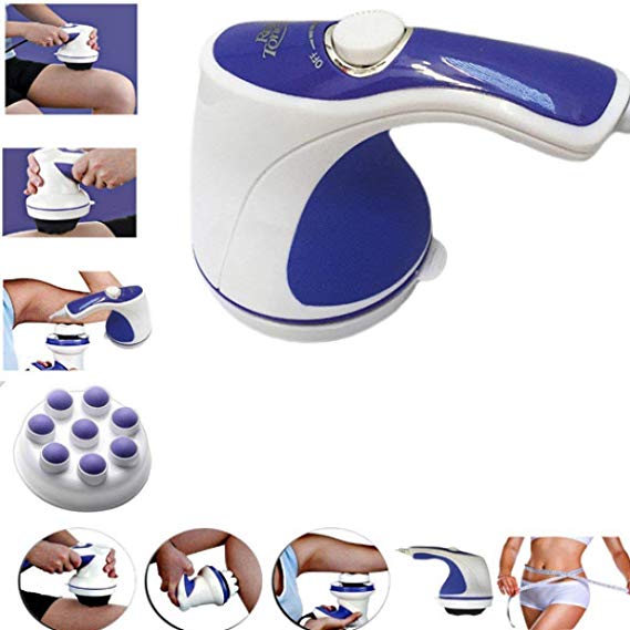 Weltime Stylish Relex Body Massager full body massager for pain relief Very Powerful Full Body Massager, Muscles Relief, Fat Burning, Reduces Weight,Face,Back,Head,Neck,Leg,Stress Relief (Blue)