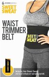 Sweet Sweat Premium Waist Trimmer 1-size-fits-all Includes Free Sample of Sweet Sweat Workout Enhancer