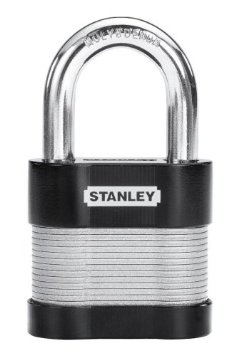 Stanley Hardware 828244 2-1/2-Inch and 60-mm Laminated Security Lock, 1-1/2 Shackle