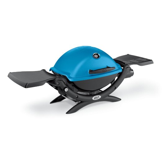 Weber 51080001 Q1200 Liquid Propane Grill, Blue