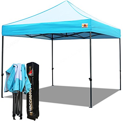 ABCCANOPY Kingkong-series 10 X 10-feet Commercial Instant Canopy Kit Ez Pop up canopy,Bonus Carrying Bag (30  Colors)