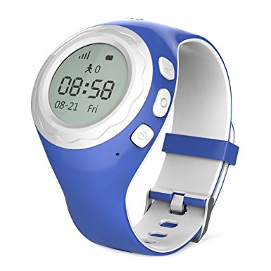 WATCHU - The GPS Tracking Smart Watch for Kids (Bubblegum Blue)