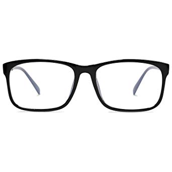 SOJOS Blue Light Blocking Glasses Square Eyeglasses Frame Anti Blue Ray Computer Game Glasses SJ5034