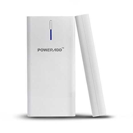 Poweradd™ Pilot X6 High Capacity 20800mAh Portable Charger External Battery Pack Power Bank for Apple iPhone 6 Plus 5S 5C 5 4S, iPad Air 2 Mini 3(Apple Adapters Not Included), Samsung Galaxy S6 S5 S4 S3 Note 4 3 2, Nexus, Motorola, Blackberry, HTC One M9, LG G3, PS Vita, Gopro Cameras and More Other
