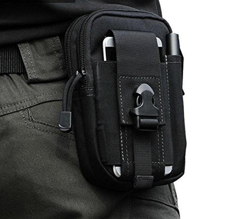 Funs Compact Tactical Waist Pack Utility Gadget Fanny Bag for iPhone Belt Molle Pouch
