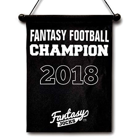Fantasy Football Championship Banner Trophy