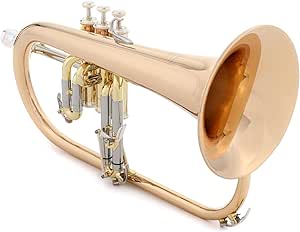 Yamaha YFH-631G Professional Bb Flugelhorn - Clear Lacquer with Gold Brass Bell