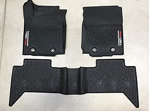 2016-2023 Genuine Toyota Tacoma TRD PRO All Weather Floor Liner/Mats (w/Automatic Trans) PT908-35200-02