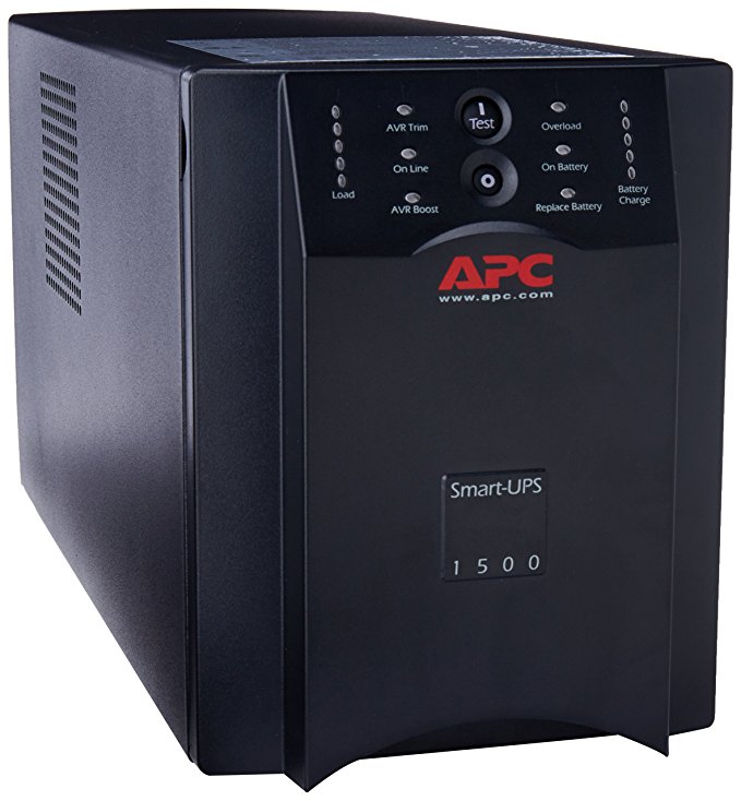 APC SUA1500 1500VA Smart UPS for Servers and Voice and Data Networks (Discontinued by Manufacturer)
