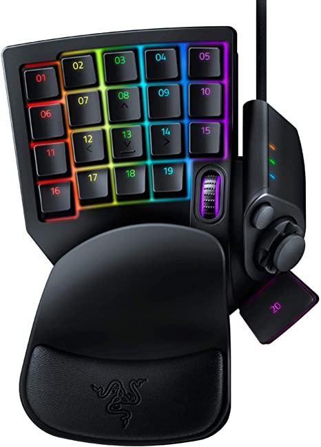 Razer Tartarus V2 Gaming Keypad: Mecha-Membrane Key Switches - 32 Programmable Keys - Customizable Chroma RGB Lighting - Programmable Macro Functionality