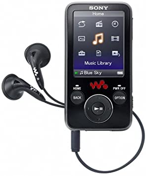 Sony - Walkman NWZ-E436F - Digital player radio - flash 4 GB - WMA, AAC, MP3 - video playback - display: 2'' - black