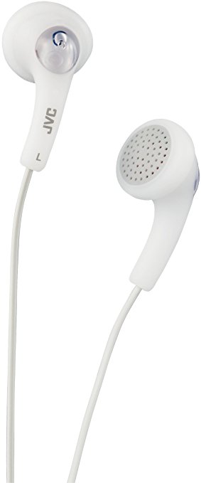 JVC HAF150W Gumy Headphone (Coconut White)