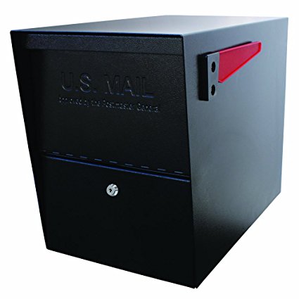 Mail Boss Package Master Security Mailbox, Black 7206