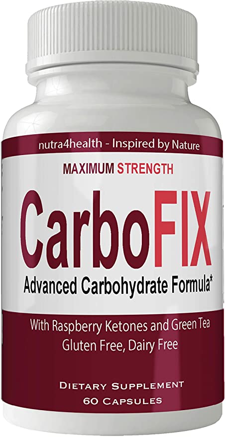Carbofix Advanced Diet Pills Supplement for Weight Loss Burn Capsules Extra Strength Metabolism Weight Loss Supplement Capsules with Garcinia, Raspberry Ketone