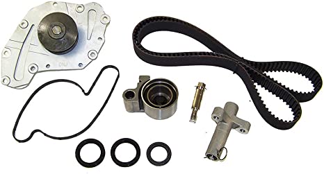 DNJ TBK1150WP Timing Belt Kit with Water Pump for 2005-2011 / Chrysler, Dodge, Volkswagen / 300, Avenger, Challenger, Charger, Grand Caravan, Journey, Magnum, Nitro, Pacifica, Routan, Sebring