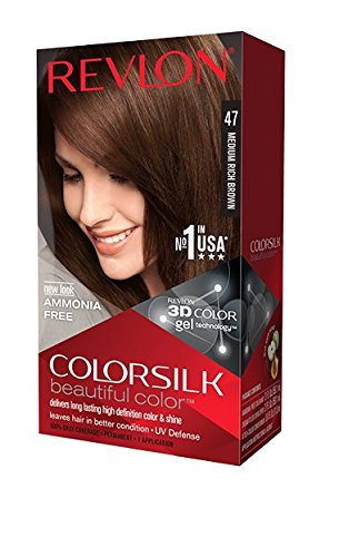 Revlon ColorSilk Haircolor, Medium Rich Brown