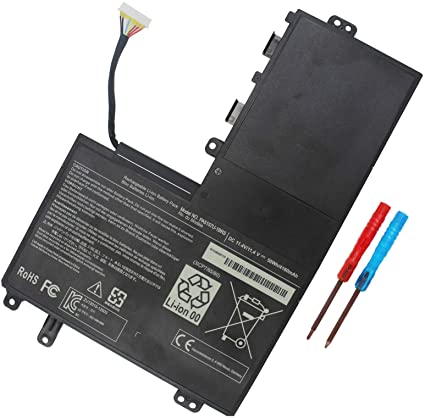 Domallk 50WH PA5157U-1BRS Laptop Battery for Toshiba Satelite E55-A5114 E45T-A E45t-B4204 E45t-A4300 E45t-a4200 E45t-a4100 E55t-A E55t-a5320 U940-12 Months Warranty