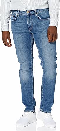 Tommy Hilfiger Herren Jeans Hose Core Straight Denton Stretch