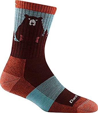 Darn Tough Bear Town Micro Crew Lightweight with Cushion Sock - Women's